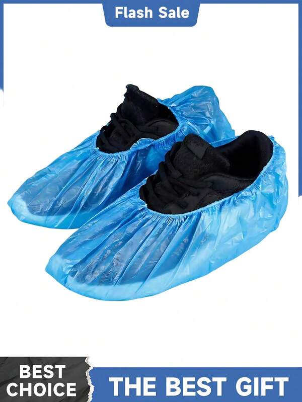 100 pezzi Copriscarpe monouso, forniture per la pulizia, copriscarpe da viaggio per hotel