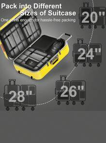 10-1 pièce Pochettes organiseurs de voyage d'été, sac cosmétique portable imperméable, sac de toilette multifonction, peut être utilisé comme sac à maquillage, sac de lavage, organiseur de cosmétiques, sac à chaussures, sac à cosmétiques, organiseur de maquillage, sac de tri des vêtements, sac à chaussures, organisation et rangement, indispensable pour les vacances d'été, boîte de rangement de parfum, boîte de rangement de maquillage, sac de voyage, sac à sous-vêtements, sac de bagage, accessoire de rangement de vêtements imperméables, organiseur pliable pour sous-vêtements et chaussettes, sac à main, sac de données, sac de rangement des vêtements, set organisateur, accessoires de voyage, sac de voyage, sac à chaussures