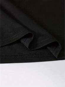 MILANO 96 Print, Men's Crew Neck Short Sleeve T-Shirt, Casual Tops For Men, Men's Comfy Clothing For Daily Wear, Men's Fashion & Gift - Black - View 4