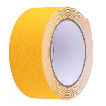 Fita Antiderrapante 5 Metros Adesiva Escada Degrau Chao Piso Demarcaçao Segurança Evita Acidentes Proteçao