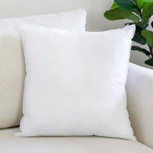 2pcs Throw Pillow Insert (White) Bed And Couch Pillows Stuffer Decorative Home Outdoor Sofa Pillow Filler Non Woven, | 45x45 Cm | 50x50 Cm | 30x50 Cm | 40x40 Cm | 60x60 Cm | 55x55 Cm - White - View 3