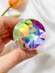 1 suport de telefon cu prindere din stras cu pietre prețioase în culorile bomboanelor, suport portabil pentru birou, suport reglabil pentru telefon cu pernă de aer, compatibil cu iPhone, telefon Android, cadou pentru ziua de naștere, familie, prieteni, prindere de telefon cu prindere prin tragere, accesorii pentru telefon