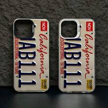 Una funda elegante para teléfono no incluye un cordón ni un soporte. Funda para teléfonoóvil con diseño de placa de matrícula de Nueva York, diseñcon el horizonte de la ciudad y letras llamativas, adecuada para los modelos 16, 15, 14, 13, 12 y 11 Pro, fabricada en material TPU y ofrece protección a prueba de golpes. para entusiastas de los viajes, regalo para amigos, familiares, cumpleaños, días festivos y ocasiones especiales. - Blanco - Ver 8