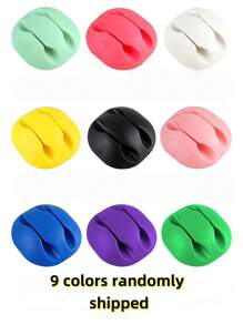 Multi-Slot Cable Organizer - Durable, Universal Cable Management Clips Suitable For Office Desk, Car, And Home (Color Options)