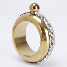 1 件时尚不锈钢隐形酒瓶，适合女士、葡萄酒、酒精、烈酒、派对饮具、夏季礼物