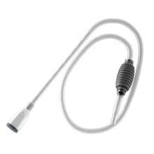 1 Set di accessori per acquario, comprende scambiacqua, pompa per l'acqua, tubo di sifone, cambiatore d'acqua manuale e aspiratore di rifiuti - grigio/blu - 1,5m/2,6m/3m