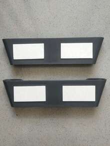 2pcs/3pcs/4pcs Wall-Mounted Pot Lid Holder, Kitchen Pot Cover Storage Box - Black - View 9