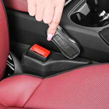 1 Coppia di coperture protettive per la scanalatura della cintura di sicurezza dell'auto, tappi per lo spazio tra il sedile, per impedire la caduta di oggetti, accessori per interni auto