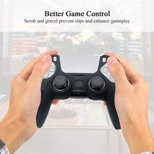 1 Set Controller Protective Case + 2 Joystick Caps, Non-Slip Textured Design, Anti-Slip, Anti-Sweat, Anti-Scratch, Enhances Gameplay Experience - Multicolor - View 5