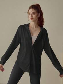 Veste de yoga Top de gamme pour femmes pour l'été, vêtement de sport léger et professionnel pour la course, le jogging du matin