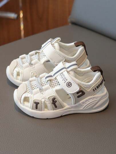 صنادل رياضية صيفية عصرية للأطفال، غير جنسية، متنفسة وضادة للانزلاق، مقاومة للركل للاستخدام في الخارج والمدرسة والعطلات الصيفية، صنادل كاجوال للأطفال، أحذية ما قبل المشي