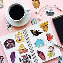 Warner Bros. 1 Set 50PCS Anime Stickers-, Cute Cartoon Cat Mouse Waterproof Stickers For Kids Girls Adults, Funny Stickers For Decoration Scrapbook Laptop Guitar Luggage Classroom Rewards
