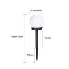 3pcs Solar Powered Outdoor Decorative Lights - Dual Use For Romantic Ambience Lighting And Decoration, Auto Sensor, Waterproof, Charge In Daytime, Long Lasting Illumination At Night, Easy Installation Without Wiring, Ideal For Garden/Pathway/Patio