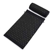 Acupressure Mat And Pillow Set For Back/Neck Pain Relief And Muscle Relaxation 68*42*2cm
