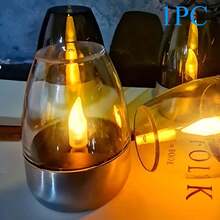 1/6 件 LED 太阳能蜡烛灯 - 逼真闪烁火焰蜡烛夜灯,适用于派对装饰,太阳能电池板可充电电池供电塑料桌面装饰,适用于室内、室外、露营、礼品、花园装饰、万圣节阳台装饰、蜡烛灯、花园灯 - 露营装备 | 万圣节装饰 | LED 灯 | 圣诞蜡烛灯 - 蠟燭燈-暖光 - 查看 13