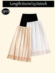 3 件/2 件/1 件 - 丝滑速干防晒可调节披肩，女士适用，腰带，围巾，运动打底裙，防尴尬防眩光，一体式裙子遮盖臀部，让您看起来更苗条 - 彩色 - 查看 23