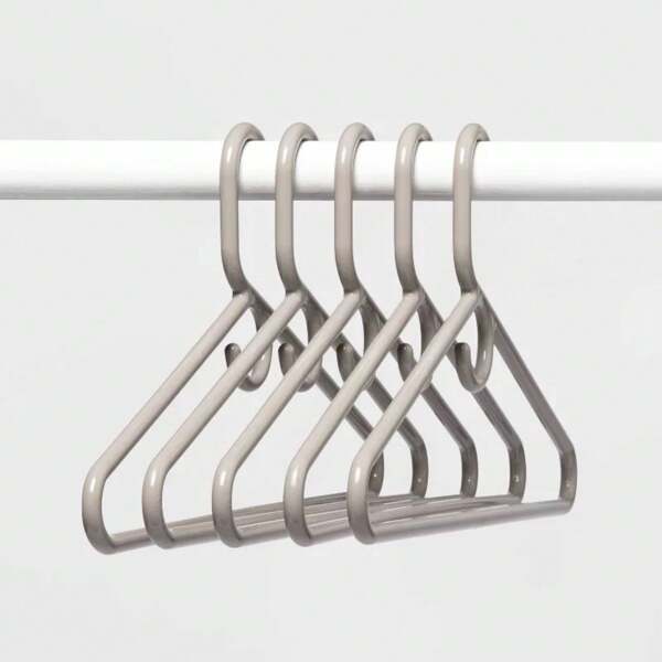 5pk Super Heavy Weight Hangers Gray - Room Essentials ™