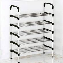 1pc Multi-Layer Shoe Rack, Freestanding Shoe Rack, Easy To Assemble Shoe Rack, Shoe Rack Organizer For Rental House, Entryway, Hallway, Bedroom, Bathroom, Office, Living Room