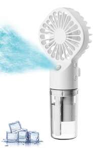 Portable Handheld Misting Fan,Rechargeable Battery Operated,Water Fan,Mist Fans,Foldable,4 Speeds,Mini Personal Cooling Fans For Outdoor,Travel, Makeup, Home, Office, Camping - New 2 - View 13