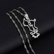 1pc 2.5cm Mayotte Pendant Necklaces For Women Girls Mamoudzou Mahore Jewelry