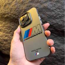 Fashionable Letter M Phone Case Compatible With Iphone 16, 15, 14, 13, 12, 11 Pro Max, X, XR, XS Max, 8, And 12 Plus, Featuring A Matte Anti-Drop Back Cover.