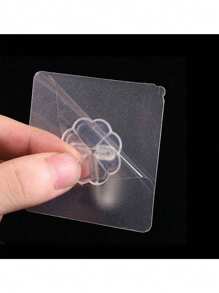 10/20/40/72pcs/Set Transparent No-Trace Adhesive Hooks, Waterproof Suction Cup Wall Hooks For Bathroom, Kitchen And Multi-Surface Storage, Back To School