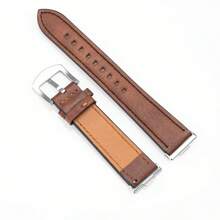 1pc PU Leather Strap Compatible With Huawei Watch Fit 3 Band Smartwatch Replacement Sport Wristband Bracelet Compatible With Huawei Fit 3 Accessories