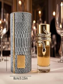 Men's Snake Perfume, Calm Woody Fragrance, The Choice Of Mature People! Selected High-Quality Ingredients, Long-Lasting Fragrance, Business Negotiations And Other Formal Scenes, Showing Professionalism, Calmness And Extraordinary Taste - Yellow - View 10