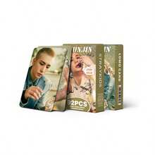 92 peças SKZ KPOP Stray (oco) cartão de felicitações dupla face de alta definição colecionável (60 peças de cartão pequeno + 32 peças de mini adesivo pequeno) Cartão fotográfico Felix adesivo LOMO cartão presente de fã STAY presente de aniversário