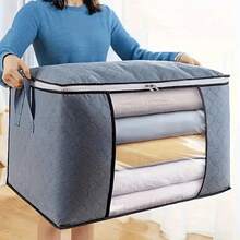 Extra Large Handle Storage Bag - Portable Clothing And Bedding Organization Bag With Window, Durable Polyester Material, Suitable For - 2個水平 - 查看 1