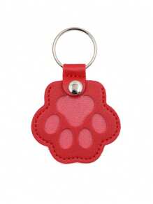 PETSIN Pet Lost Hair Storage Keychain, Cat And Dog Hair Storage Bag, Leather Pet Hair Charm Bag