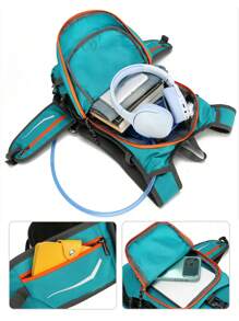 Mochila ligera para ciclismo, outdoor, senderismo, camping, escalada, montañismo, viaje, con sistema de hidratación, mochila de día para hombre