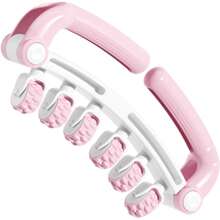 Handheld Fitness Ring Leg Clamping Roller Massager Thin Leg Artifact Calf Meridian Dredging Tendon Rolling Rod