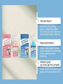 jakehoe Limpiador de baño, desengrasante potente, mantiene la limpieza, fragancia fresca, proporciona una experiencia cómoda, fragancia duradera, sin residuos de olor, fórmula suave, no corrosivo, apto como regalo para el Día del Padre, el Día de la Madre, novio/novia, familia, maestros, compañeros de trabajo