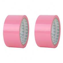 CILIA 1/2/5 Rolls 12 Colours, Packaging Tape, 1.88 In,50M, 4.5CM Wide Decorative For Box Sealing,Pink/White - Multicolor - View 27