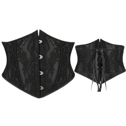1pc Women's Waist Trainer, Over Bust Corset With Boning For Shaping And Support, Suitable For Everyday Wear Halloween Costume