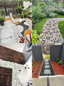 /500/1000g Colorful Pebbles Suitable For Home And Garden Decoration -2-3 Centimeters, Multi-Color Stones (White, Black, Multicolored, Yellow) Suitable For Indoor Plants, Outdoor Landscapes, And Holiday Decorations - Very Suitable For Vases