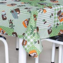Oxford Tablecloth Rectangular Polyester Plain 4 To 12 Seats Living Room Kitchen Dining Luxury Modern Washable Premium Fabric - 綠色 - 查看 1