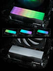 JUHOR DDR5 RGB 16GB X 2 6000MHz 6400MHz Memória RAM Dimm para Desktop