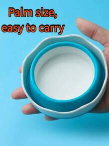 1 pezzo Porta-pennelli multicolore, tazza pieghevole mini in silicone per lavare i pennelli ad acquerello, secchiello portatile per la pulizia dell'arte, perfetto per la pittura, il disegno e la creazione artistica, strumento essenziale per artisti, accessorio artistico vivace, supporto per pennelli in silicone durevole, bottiglia spray mini pieghevole in silicone per un uso versatile come portapenne, articoli per il ritorno a scuola, forniture scolastiche
