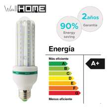 Well Home Lampadina LED luce calda 12W, 1020 lumen, dimensioni 170 x Ø 52 mm; Temperatura Kelvin 3000k; LED in formato DRITTO, spedizione gratuita 24/72.
