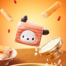 Miniso 名创优品可爱波恰可火锅派对系列盲盒，优质PVC材质，多种美食主题设计，是收藏、桌面装饰和送礼的完美之选（1个，随机发货） - 彩色 - 查看 2