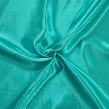 按码出售新娘纯色缎子面料适用于婚纱时尚 DIY 工艺品服装圣诞装饰服饰工艺品窗帘丝滑闪亮缎子