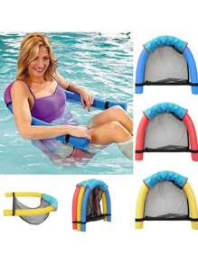 1 Stück Netz-Poolstuhl Aufhängung, sicherer schwimmender Stuhlnetz, Wasserspiel Netztasche, schwimmender Stuhl, verstellbarer Netz-Schwimmpool Liege - strapazierfähige Polyester Wasserhängematte, Pool Zubehör. Geeignet für Verwendung im Pool, Poolmöbel, Strandnutzung, Pool, Wasserspiel Liege, Sommer Wasserspiel Party.
