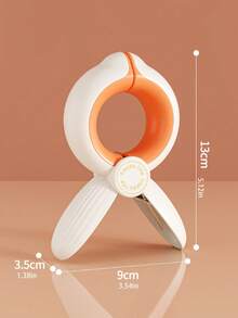 2个（颜色随机）大号晾衣夹，无痛防风塑料夹衣架，用于晾晒床上用品、零食夹 - 彩色 - 查看 9