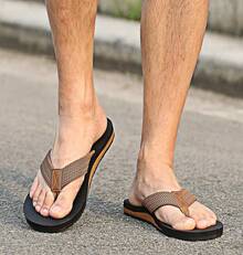 Men's Comfortable Soft Flip Flops (Size: 7-15)