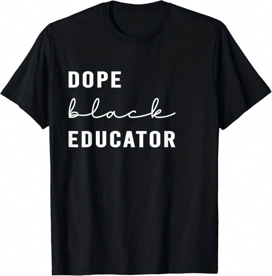 Camiseta Dope Educator Shirt Teacher Negro - Negro - Ver 1