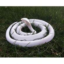 2025 New Hot Selling 1pc TPR Soft Rubber Fake Snake Realistic Toy, Prank Gag Gift, Decoration, Halloween, Birthday, Easter, Novelty, Animal Model