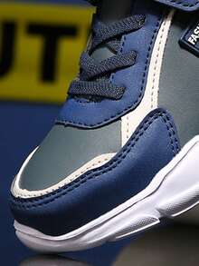 Estos zapatos deportivos elegantes e informales son transpirables y antideslizantes, adecuados para niños de 6 a 18 años. - Amarillo - Ver 7