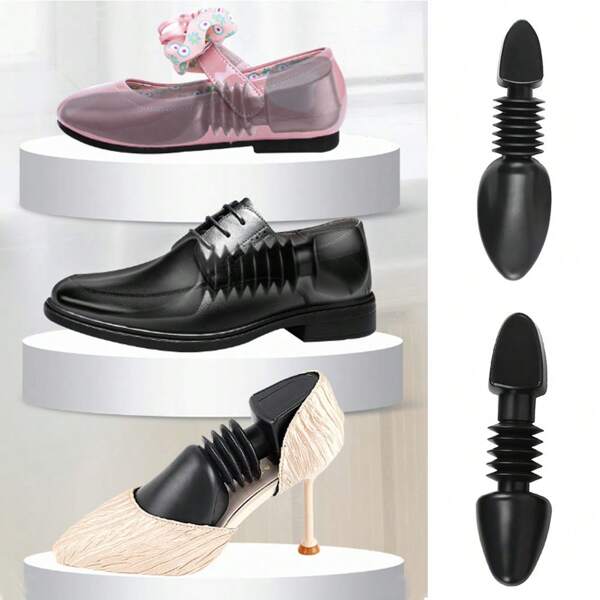 2pcs Plastic Shape Retractable Shoe Brace Shoe Extender Shoe Last Shoe Brace Simple Adjustable Unisex Shoe Brace
